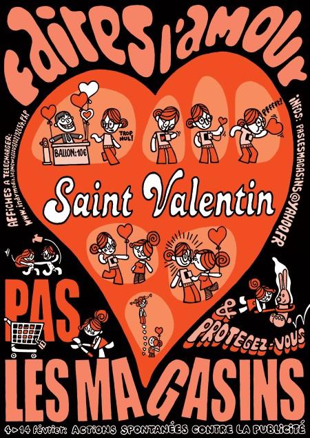 Saint-Valentin affiche